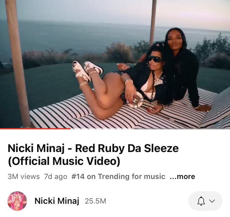 Southlanickifan's tweet photo. Hip hip hooooooray #RedRubyVideo is at 3 million views ππΎππΎπ―π―πΆ https://t.co/AT874pQVyE