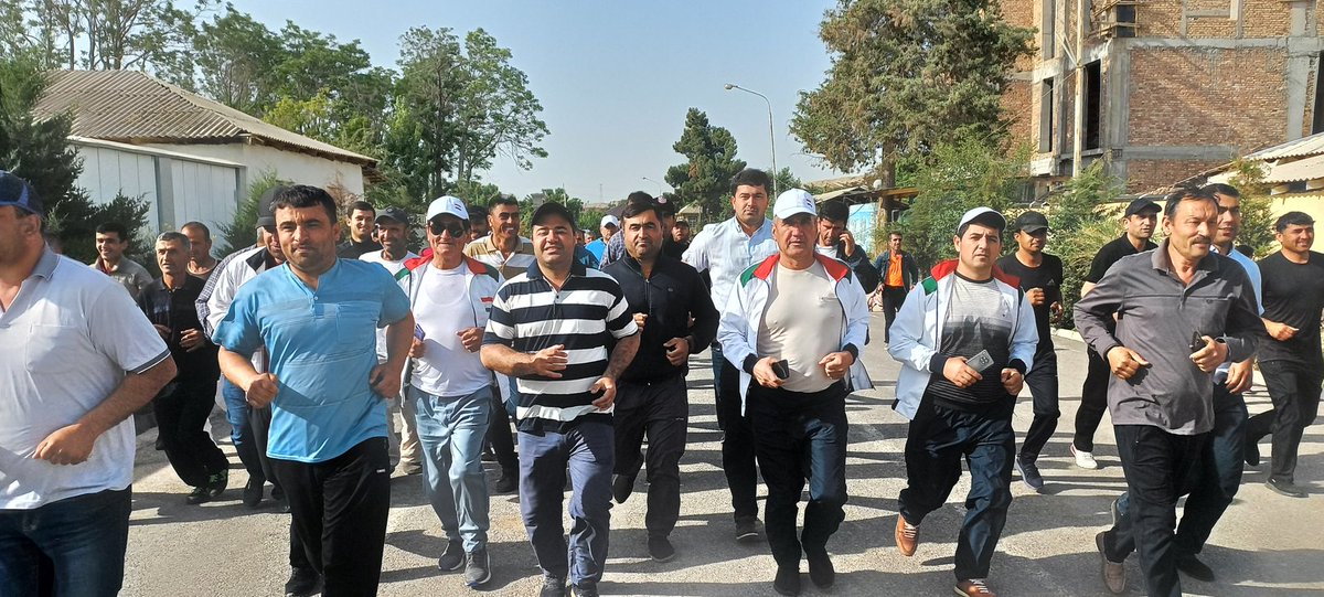 On the Sunday of the third week of May, "National Run" is held in the Republic of Tajikistan every year.