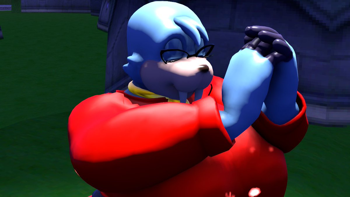 SFMAndChill's tweet photo. I technically did promise tomorrow and that it is on my end,this was something special i did in SFM for my boyfriend using his cute loving hot female walrus,took inspiration from a Mobile game i love to play called DFFOO,Hope you guys like how it looks https://t.co/6X6KHkrvqj