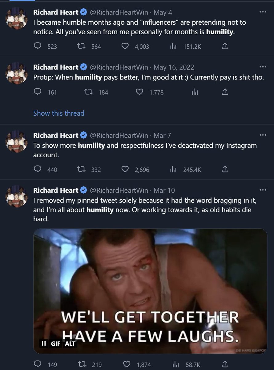 Richard Heart tweet media