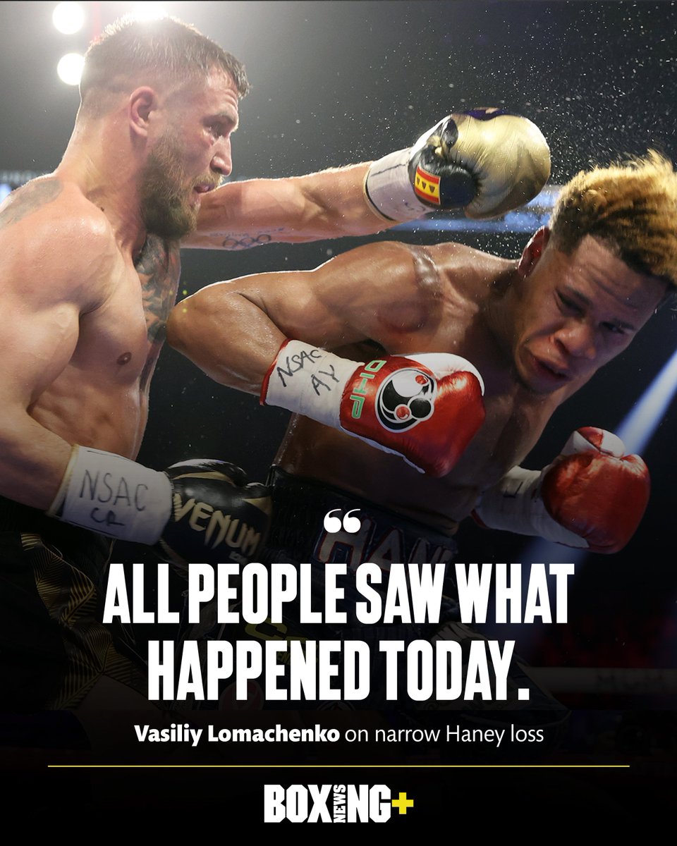 Did you have <a href="/VasylLomachenko/">LOMA</a> winning? 👇

#HaneyLoma
