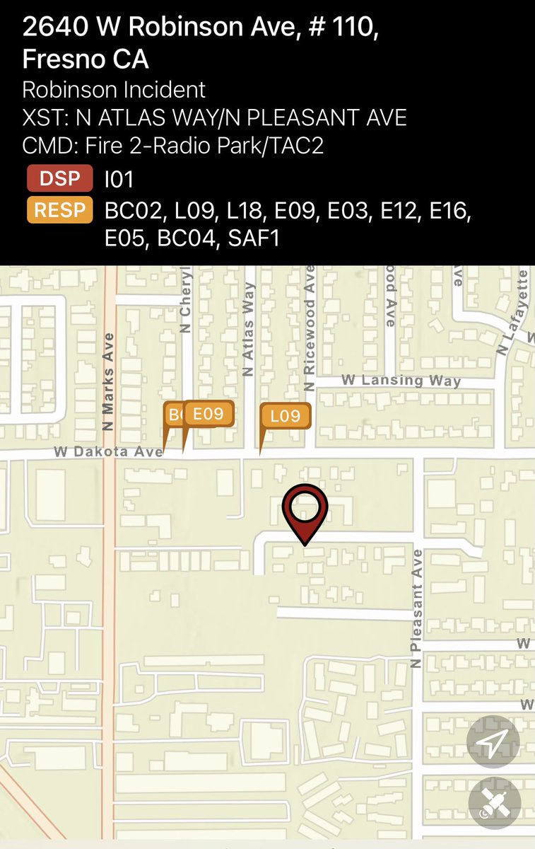 Fresno Fire PIO tweet media