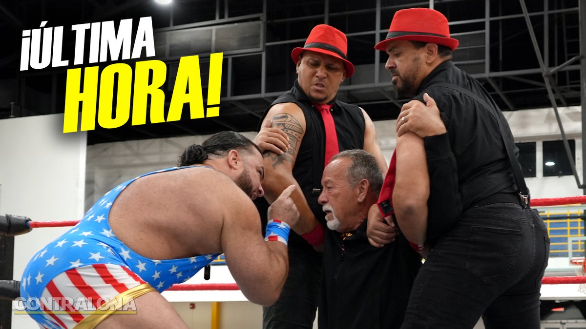 Contralona's tweet photo. ÚLTIMA HORA: Chicky Starr es TRAICIONADO por El Nuevo Orden | WWC en Moca
OBSÉRVALO AQUÍ ▶ https://t.co/OPDDvTVVVW
'El Rey de la Lucha Libre' #ChickyStarr se DESAHOGA bajo LÁGRIMAS tras haber sido atacado por El Nuevo Orden y su líder Xavant, no sin antes darle un agradecimiento a quien le dio la mano en el momento que menos lo esperaba.