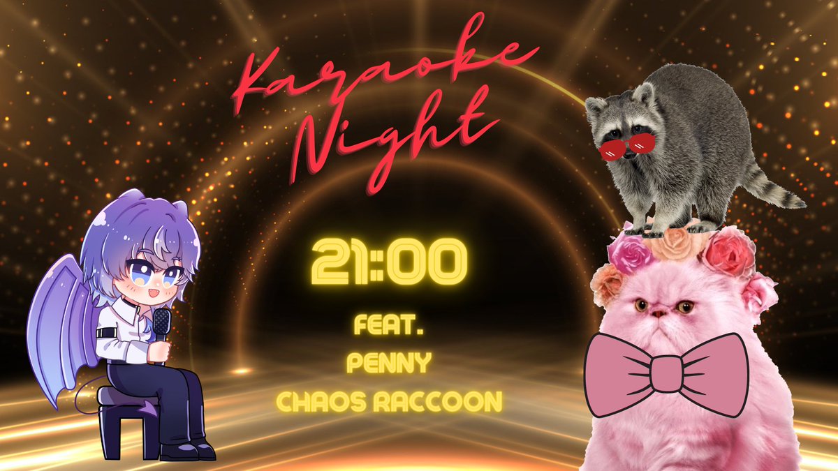 Unun2Bat's tweet photo. [🔴 LIVE ]  Karaoke Night with the gang

Feat. @pennypenepink  @RacoonChonky 

21.00

ห้องรอ: https://t.co/3qWfqVN58t

#Vtuber #VtuberTH #pngtuber #PNGtubers #Unlive https://t.co/SMuVV25YOc