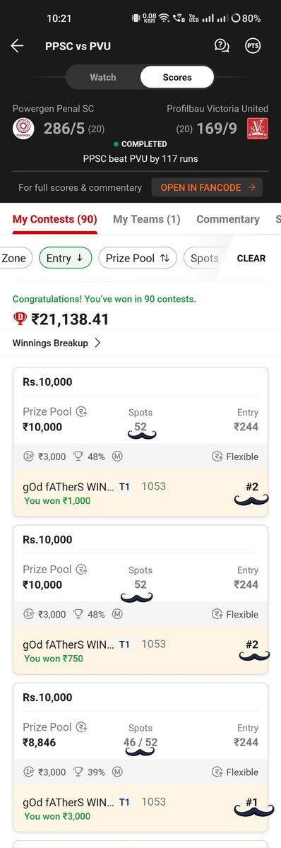 TheRitikGupta's tweet photo. Trinidad T20 - ultra cleansweep upto mini Gls ๐๐๐ฅ
Join telegram fir my team๐
https://t.co/CZq4d6QoqD
#Dream11 #ACsCvsCS #Trinidadt20 #MIvsSRH #RCBvsGT #CricketTwitter #IPLPlayOffs #ViratKohli๐ต #SuryakumarYadav https://t.co/pjvBMbuhhR