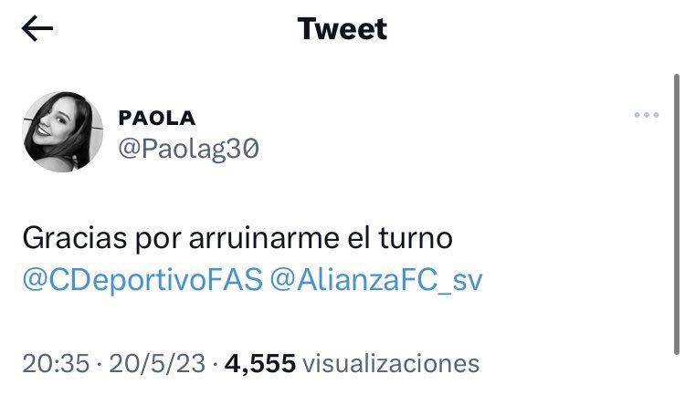 hola @Paolag30 lo bueno es que ya no te van a arruinar los turnos porque ya no vas a tener