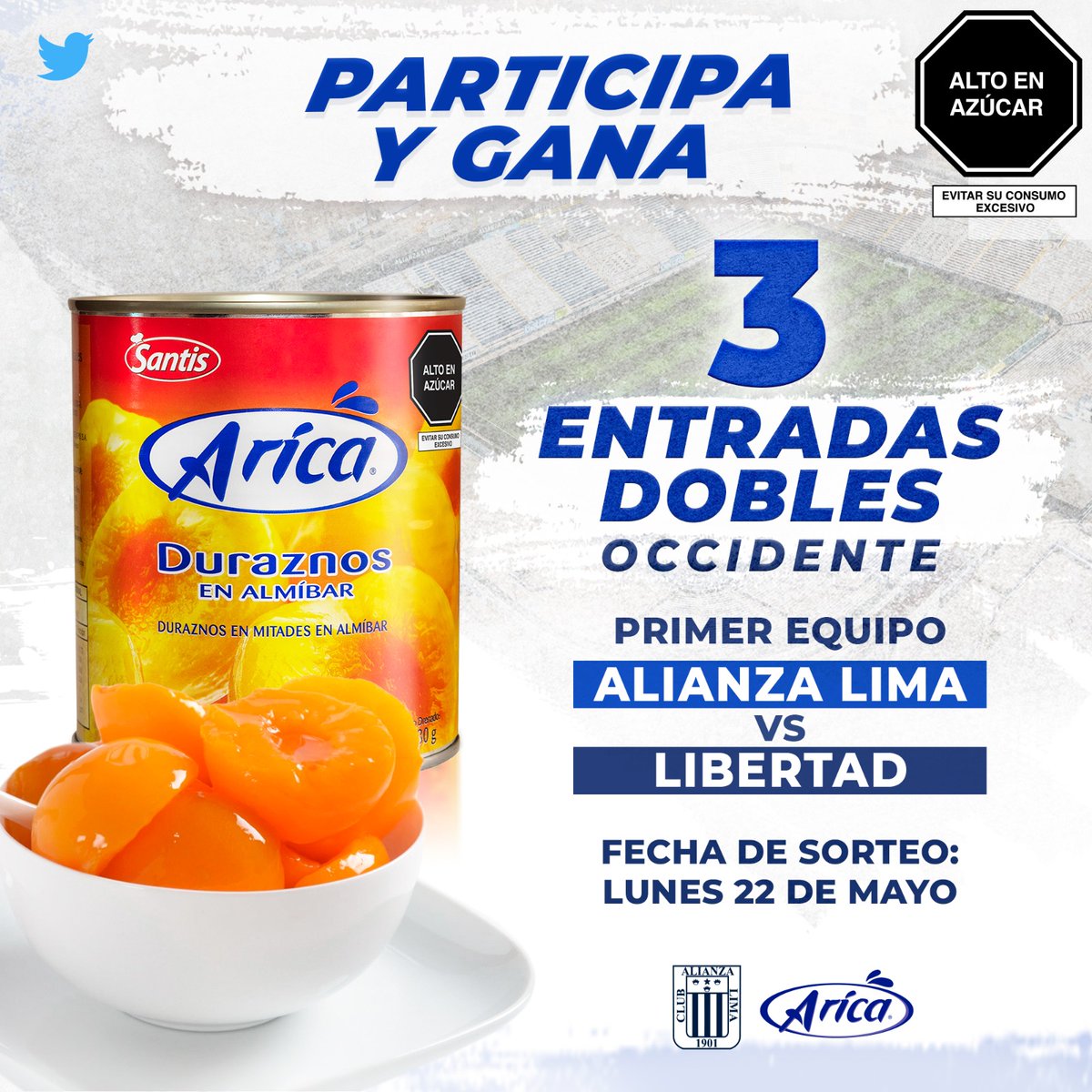 ¡𝐒𝐎𝐑𝐓𝐄𝐎! 
Fecha 22 de mayo 12pm
¿Cómo participo? 
1. Síguenos  
2. Haz RT y comenta etiquetando a 3 amigos 
3. Sigue en IG a  
Mercadodelasespecias.pe 
Santis.pe
No aplica para menores  
Se esperará 1 hora, sino se vuelve a sortear
