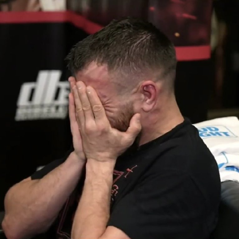 ringmagazine's tweet photo. ‼️ Vasyl Lomachenko breaking down in tears backstage after his unanimous decision defeat to Devin Haney… https://t.co/TYMAQNDbxm
