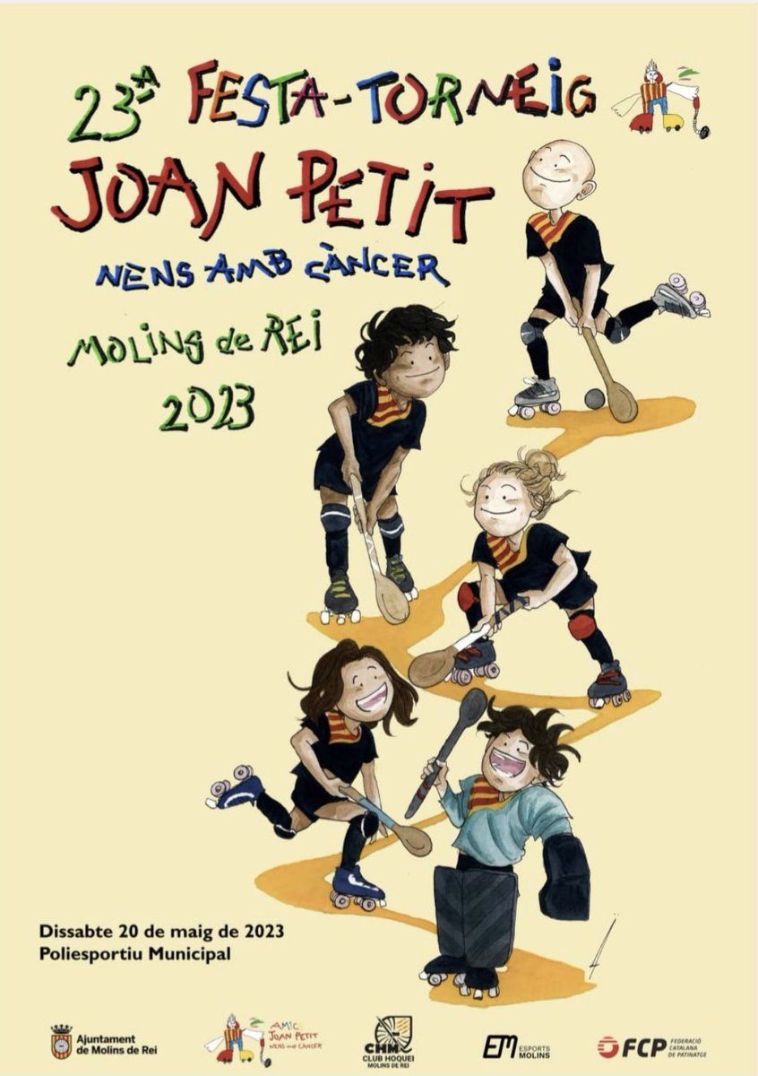 [🏑] Molins de Rei viu la gran trobada d’escoletes d’hoquei patins del Torneig Joan Petit. <a href="/AmicsJoanpetit/">Amics Joan Petit</a> <a href="/AjMolinsdeRei/">Ajuntament de Molins de Rei</a> 
#stickcontent #joanpetit