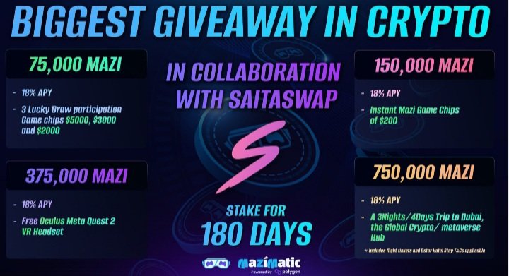 The biggest giveaway in #crypto wow don't miss out #bitcoin #eth #xrp #Saitama #saitarealtydao #pepe #web3 #ai #4chan @Lakers @ufc @tommychong #nft