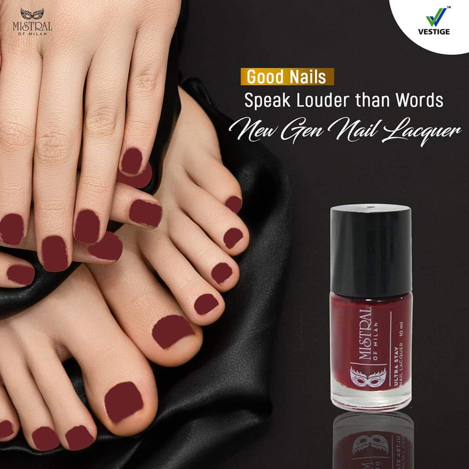 It’s time to bring out your bubbly and daring side with the alluring shades of our New Gen Nail Lacquer, available in seven shades.
Buy now! #love #urmilarawat
#MistralOfMilan #NailLacquer #GoodNails