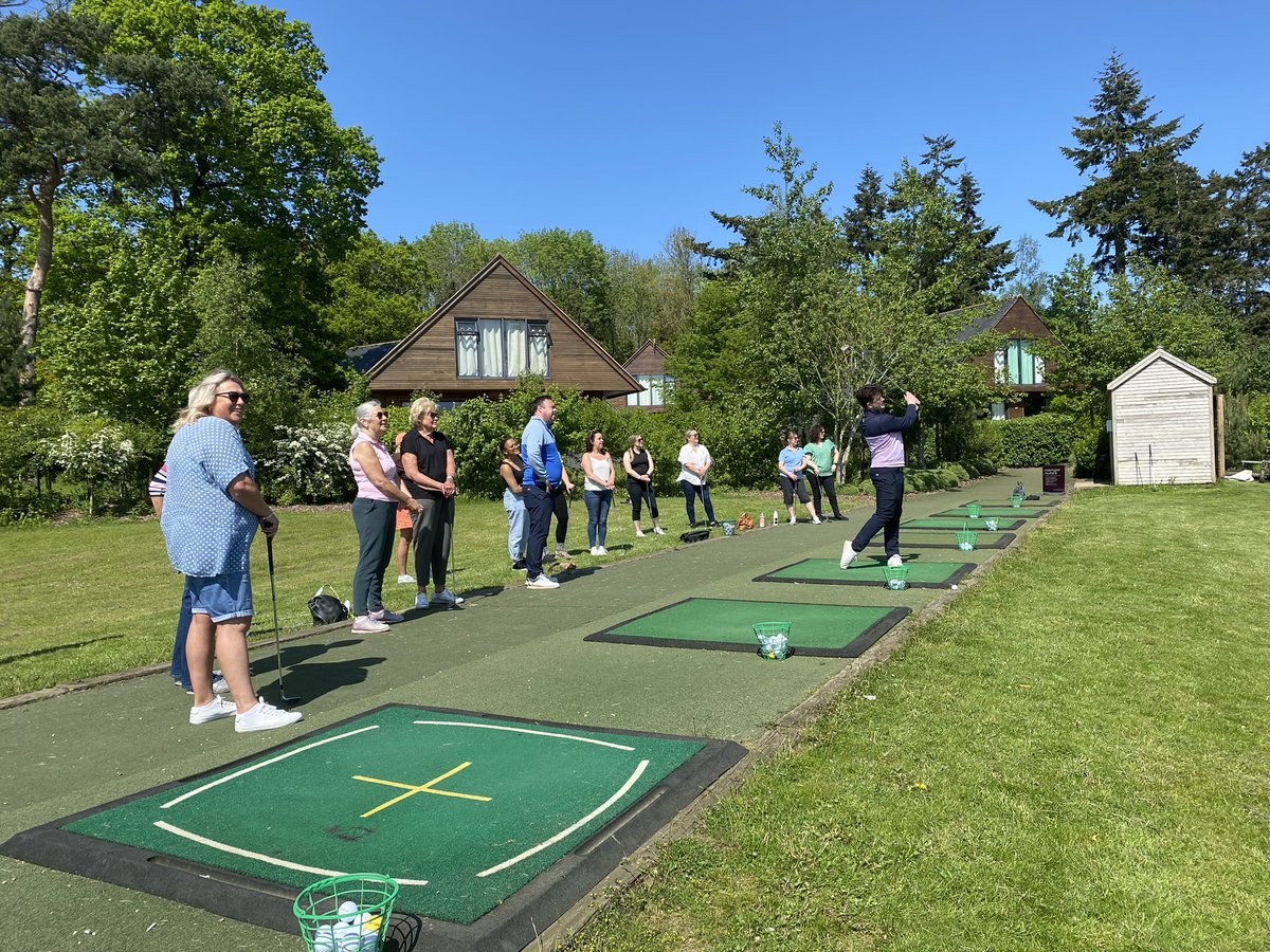 Wow, 3 taster sessions for ladies so far . Over 30 ladies took part and most of them keen to start beginner group lessons now. A very happy Ladies Captain here 🤗Thank you <a href="/KilnwickPercyGC/">Kilnwick Percy Golf Club</a> team for making this possible ! <a href="/DarwinEscapes/">Darwin Escapes</a> <a href="/SarahSkySports/">Sarah Stirk 💙</a> <a href="/ylcga/">YLCGA- Yorkshire Ladies County Golf Association</a>