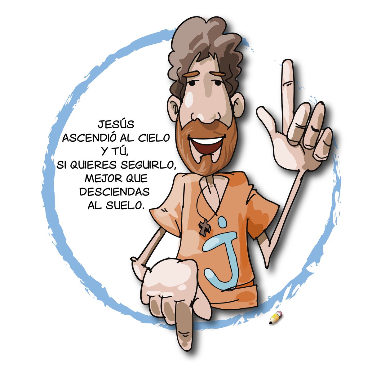 Ascender o descender… @eljartista73…#EvangeliodelDia #Ascension #ascension2023 #compArte #Ama #evangelio #GodIsGood #mercachifles #nuevaevangelizaccion #Cambiaelmundo #NuevaIglesia #ElSoploIlustrado <a href="/ReligionDigit/">Religión Digital</a>
