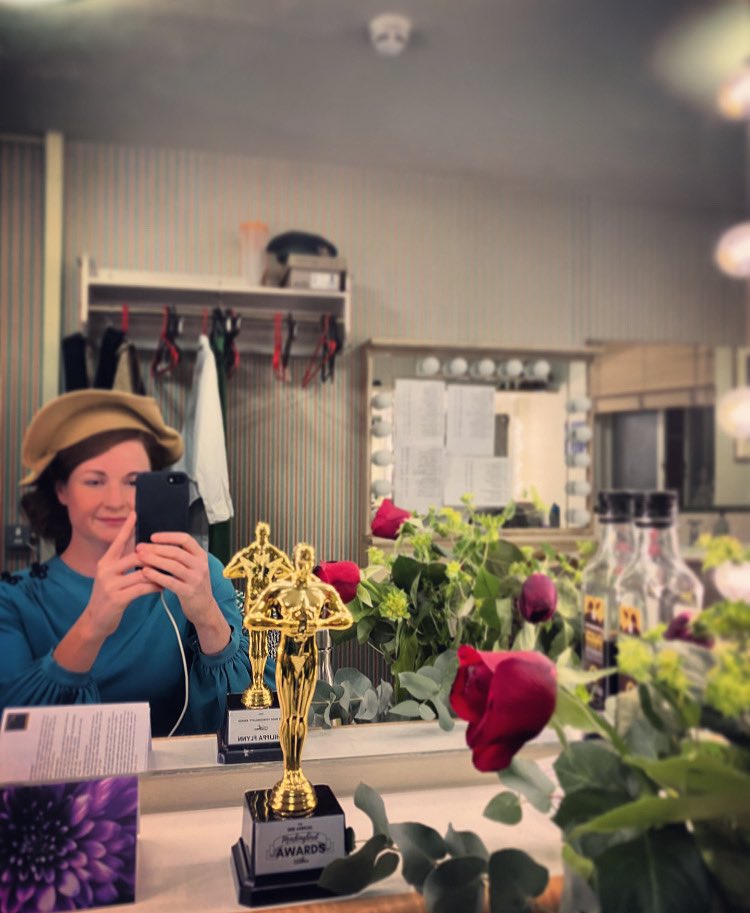 Have to admit I was pretty chuffed with my last night party award from <a href="/MockingbirdUK/">To Kill A Mockingbird UK</a> 

Miss Congeniality 🥇

Huge compliment from this big hearted cast &amp; crew! 

#lastnightfun #backstageawards #bitoffun #westend #lastnight #GielgudTheatre #ALLRISE