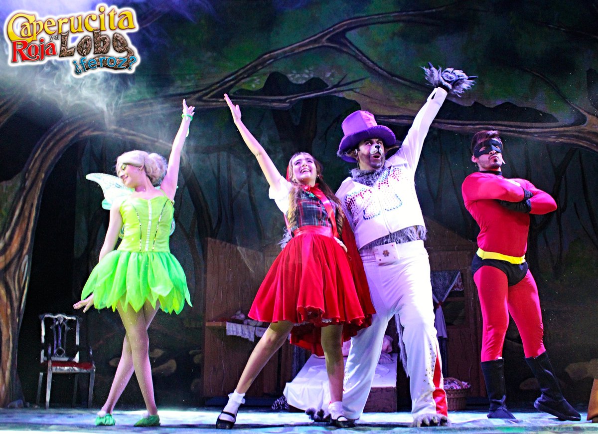 En esta historia todo puede suceder... ¿Quieres saber por qué? 🤔🤩

¡Ven y compruébalo en "Caperucita roja y el lobo ¿feroz?"! 🐺👩🏻

#Teatro Tepeyac🎭
Consulta fechas y disponibilidad de boletos en alejandromedinapresenta.com 
#teatrocdmx #aventuras