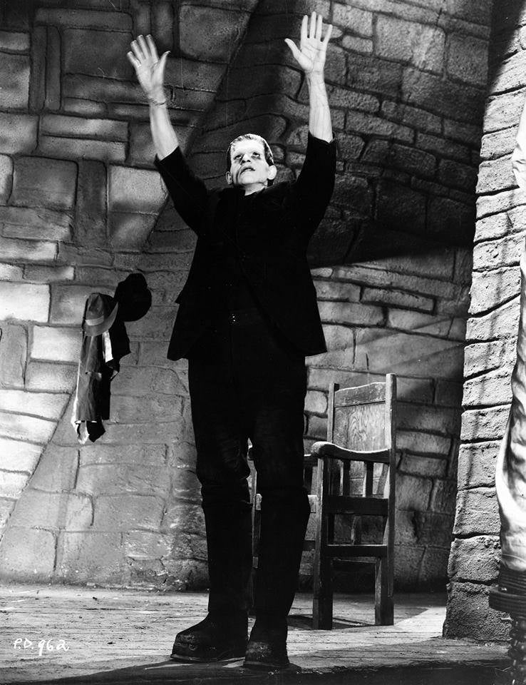 HorrorHammer1's tweet photo. Frankenstein 1931 https://t.co/mg9yKscpbh