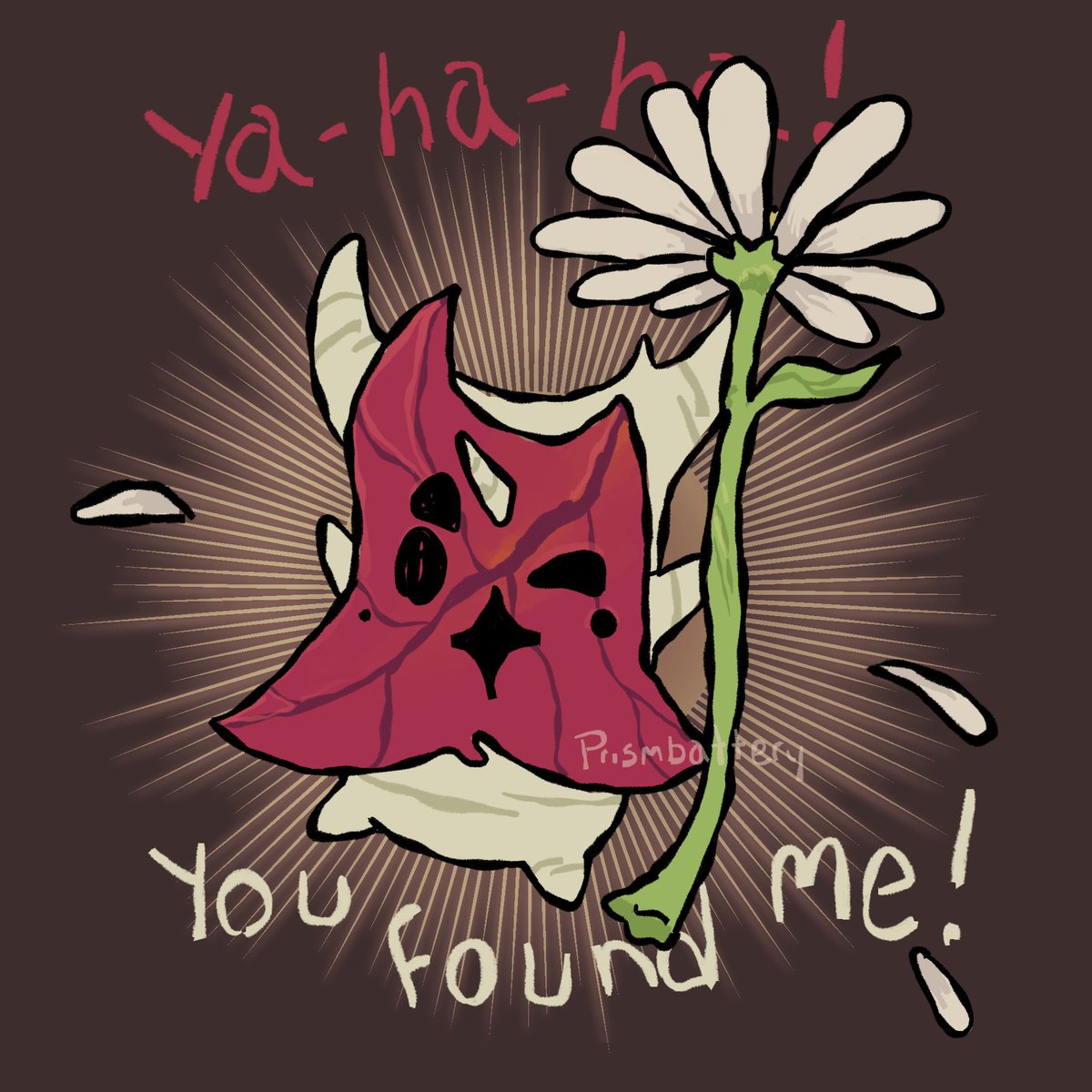 prismbattery's tweet photo. my korok oc, its name is allspice
#botw #totk #korok #KorokSpaceProgram https://t.co/QddFz7Q7s9