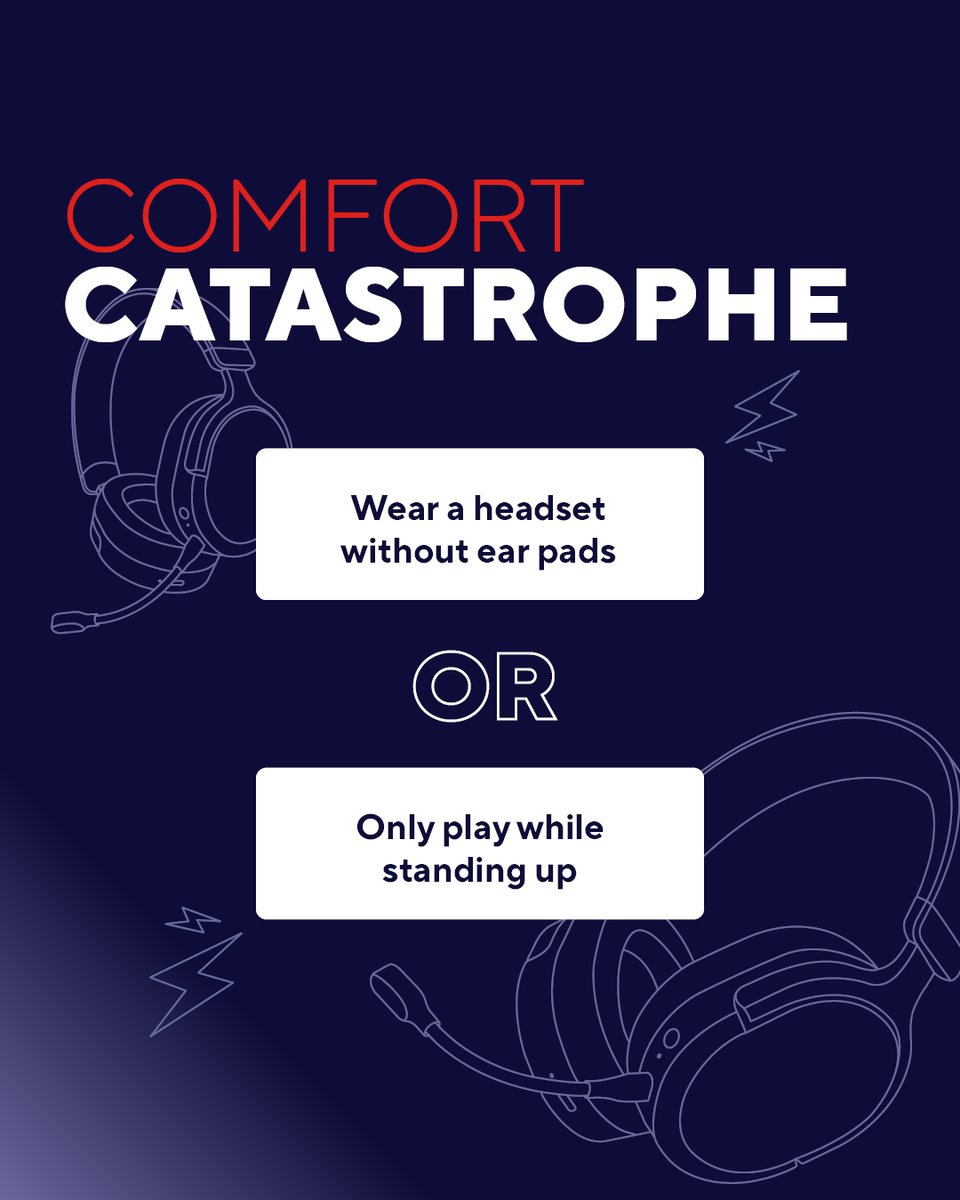 For the amount of time we spend gaming, both of these are gonna hurt 😖 Which of these would be less of a pain (literally and metaphorically!) for you? 💥 Give us your answer in the comments below!

#gamingxtrust