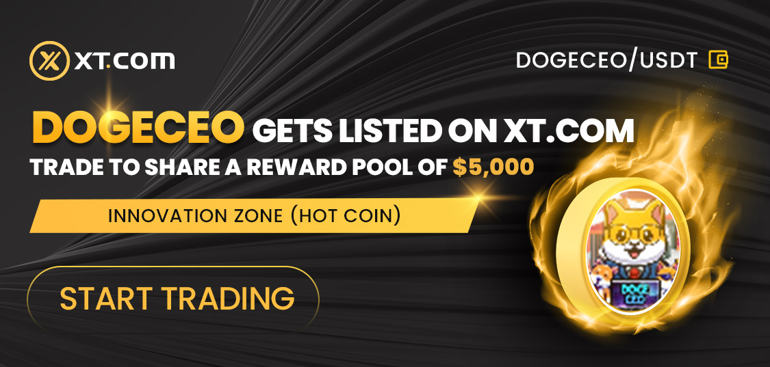 XTexchange's tweet image. #XTexchange listed @DogeCEO_EN in the Innovation Zone (HOT COIN) under the $USDT pair.

✅ Deposit: Opened
✅ Trading: 14:00 on May 20 (UTC)
✅ Withdrawal: 14:00 on May 21 (UTC)

🏆 Trade &amp;amp; win a share of the $5,000 #rewardpool.

𝘋𝘌𝘛𝘈𝘐𝘓𝘚 ⤵️
xtsupport.zendesk.com/hc/en-us/artic…

#crypto