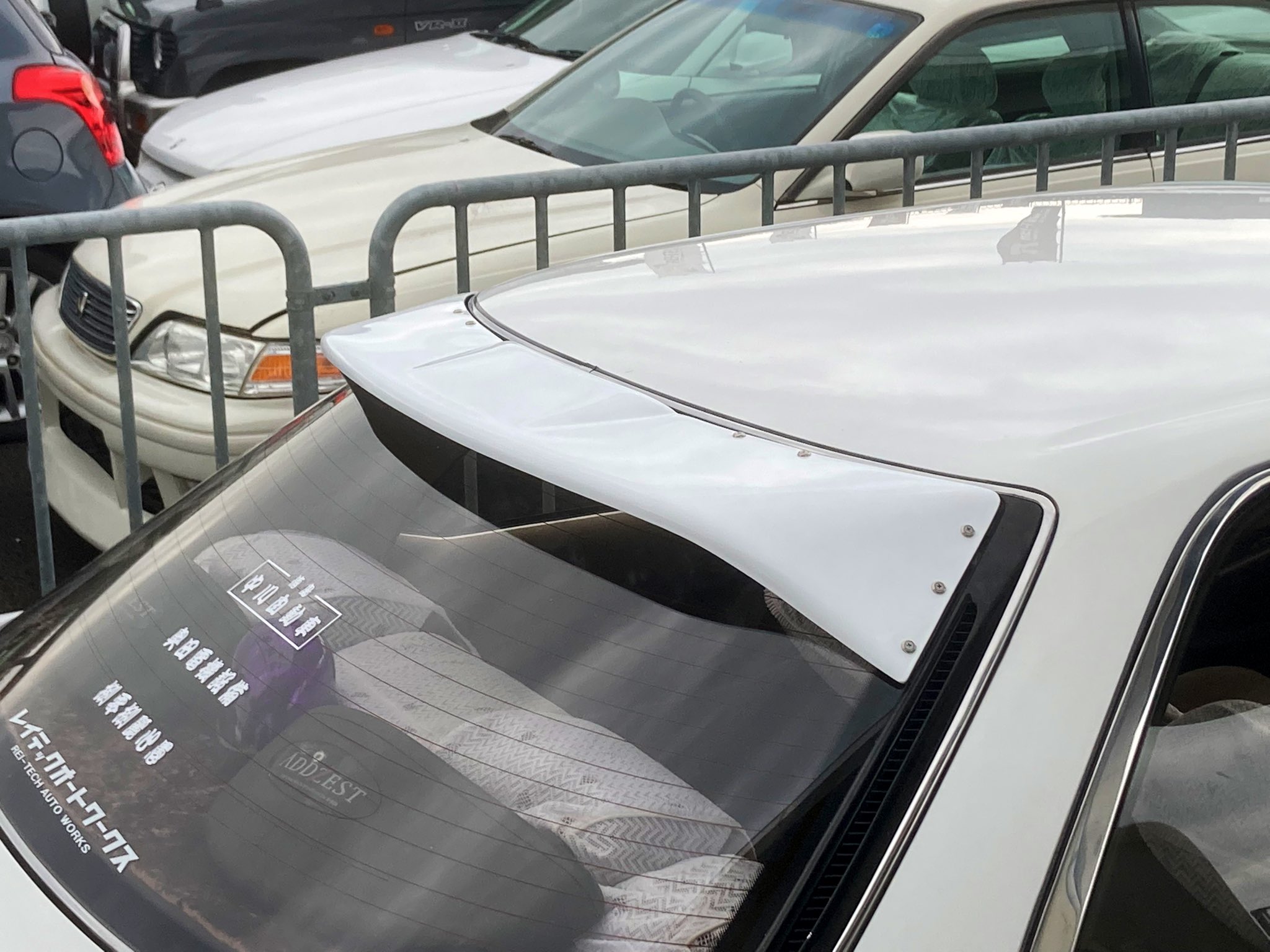 JZX81/GX81マークII用 レイテックオートワークス リアバイザー ルーフ