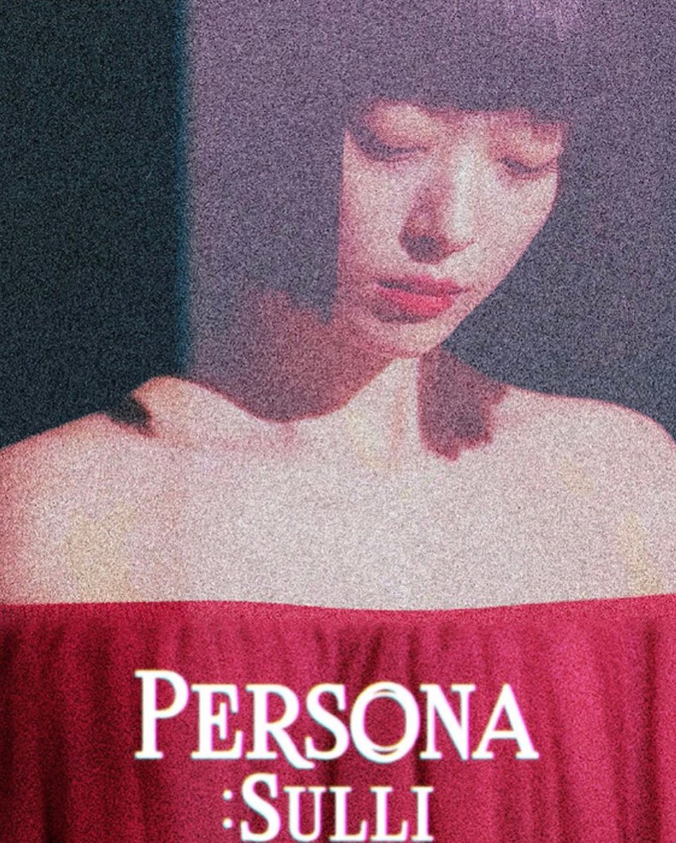 boksungi's tweet photo. sulli for ‘persona: sulli’

💬 | there is no official news from netflix about the release and the title has been seemingly removed from the platform. https://t.co/G8SVMXg4H6
