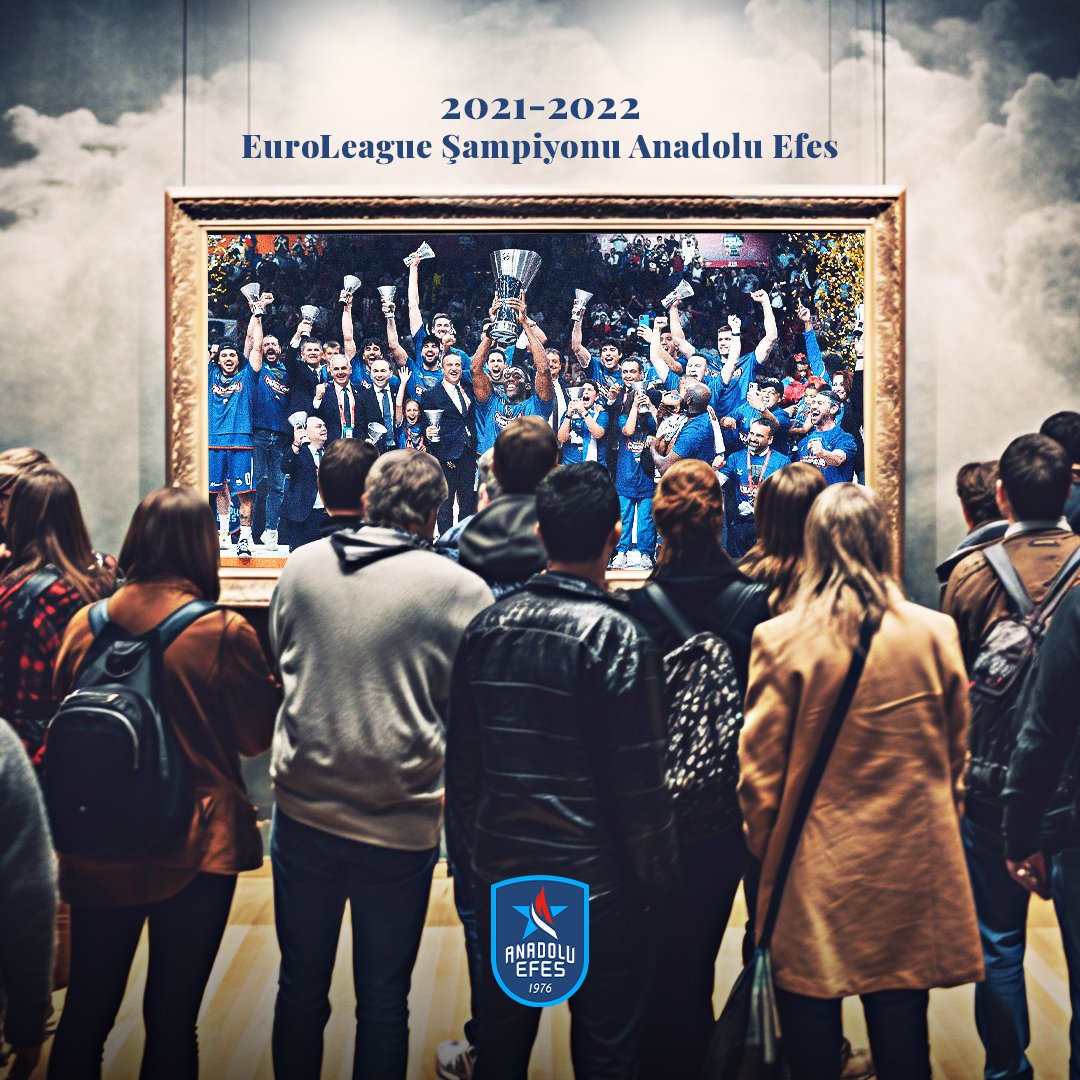 Mavilerin Tarihinde Bugün

#Back2Back #EuroLeague Şampiyonu ANADOLU EFES 🏆🏆

#HouseOfBlue 
#BenimYerimBurası