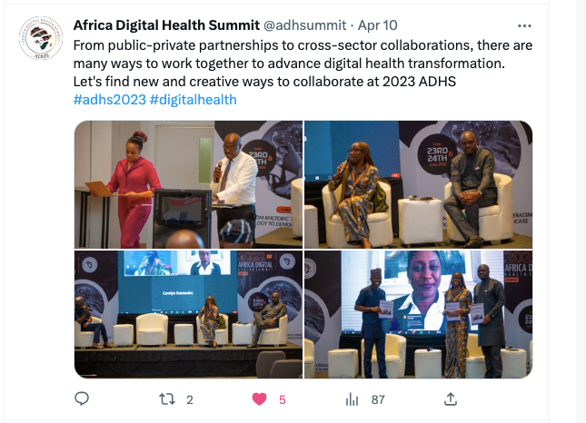 It is official. 
2023 will see @WAIPH_news participating at the Africa Digital Health Summit @adhsummit (#ADHS) alongside @AfricaCDC & @AfricaHealthBiz #ADHS2023
The summit comes up 22nd-23rd June 2023 at @EkoHotels.

More details to come.

c:@inovate2100 @SDGsAfricaPSG @The_GDHN