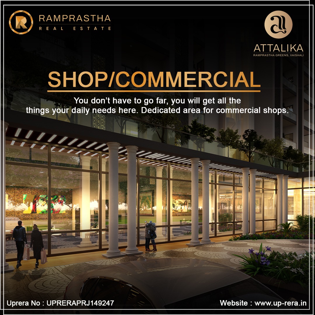 Dedicated area for Commercial/ Shops
#newprojectinramprasthagreens #ramprasthaattalika #ramprasthagreensvaishali #RAMPRASTHAGREENS #attalika #newproject #vaishali #Commercial #commercialrealestate #commercialshops