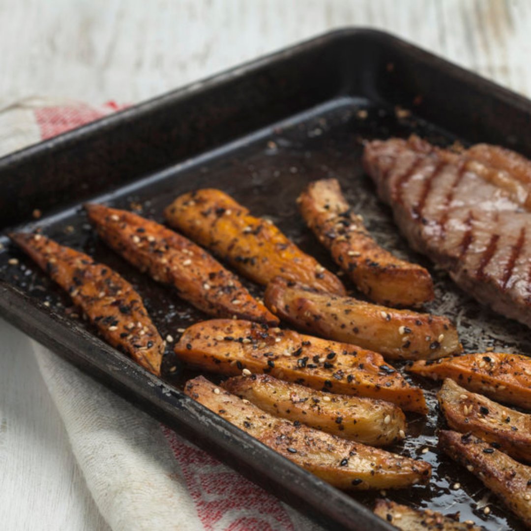 maraseaweed's tweet photo. Reducing your #salt doesn’t mean you have to miss out on flavour.

Try making #FurikakeFries. They make a delicious side to steak and a great way to reduce your sodium intake.

Order your furikake here https://t.co/TFddEDsYwc

#SaltAwarenessWeek https://t.co/n3JJehRKIZ