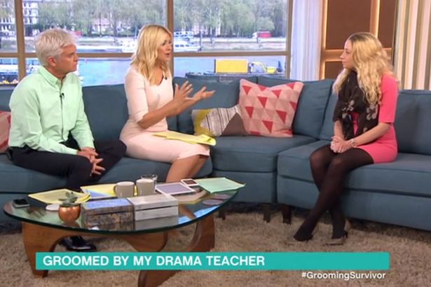 I appeared on This Morning with Phil &amp; Holly in 2016. I was looked after by the young runner.  I was there to talk of grooming &amp; abuse towards by a man in power who was trusted. I feel violated &amp; dirty.  What. A. Joke 😡 #philipschofield #ThisMorning #CSA