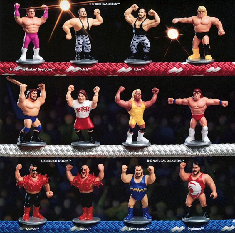 It's time to Rumble with these mini WWF figures from Hasbro! #WWF #WWE #Wrestling #WWFHasbro