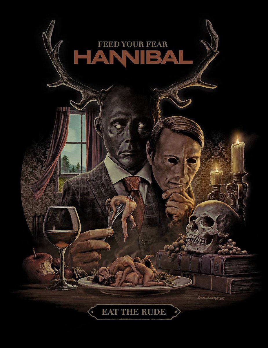 Zilla 🦖 on Twitter "Wore my frightrags Hannibal shirt to Pike’s Place