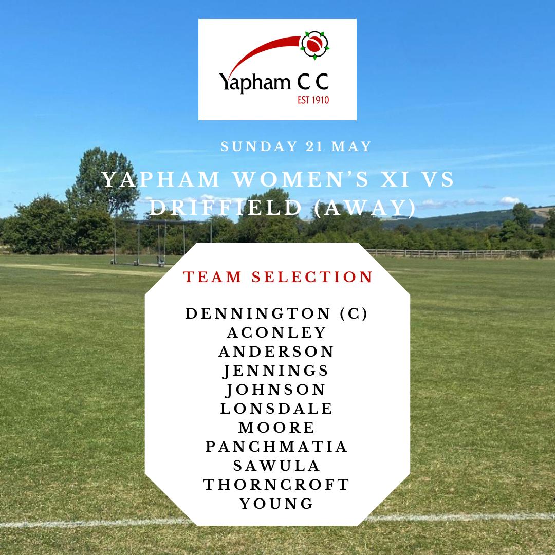 YaphamCC_WG's tweet photo. First game of the season today as we make the short trip across the wolds to @DriffieldTownCC.
Catch all  the action as it happens here:
https://t.co/QCHrxYSGGQ https://t.co/Ct8TxyJUgI