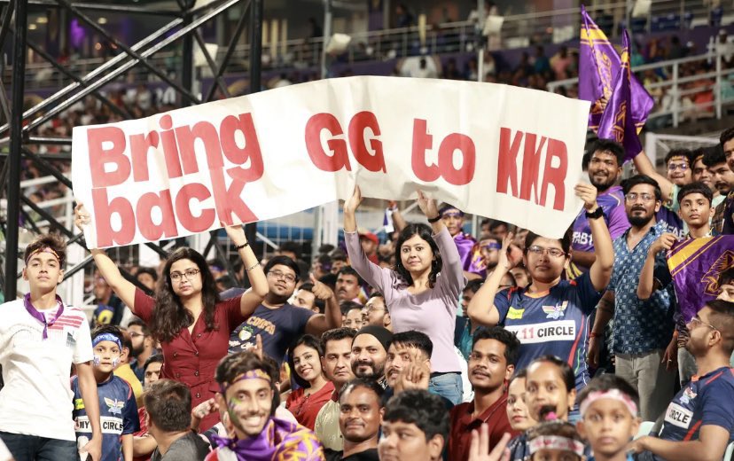 The man who changed the history of KKR - Gautam Gambhir. 

GG is still in the heart of all KKR fans.