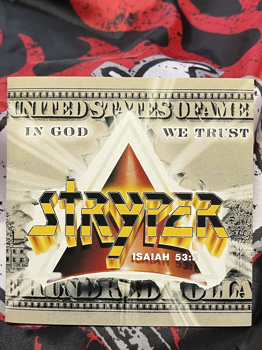 STRYPER
'In God We Trust'
🇺🇸1988
Produced by Stryper and Michael Lloyd
🇯🇵
ストライパー
'イン・ゴッド・ウィ・トラスト'
#stryper 
#roxxregime 
#michaelsweet 
#timothygaines 
#robertsweet 
#ozfox 
#michaellloyd 
#alwaysthereforyou 
#ingodwetrust 
#keepthefireburning 
#ibelieveinyou