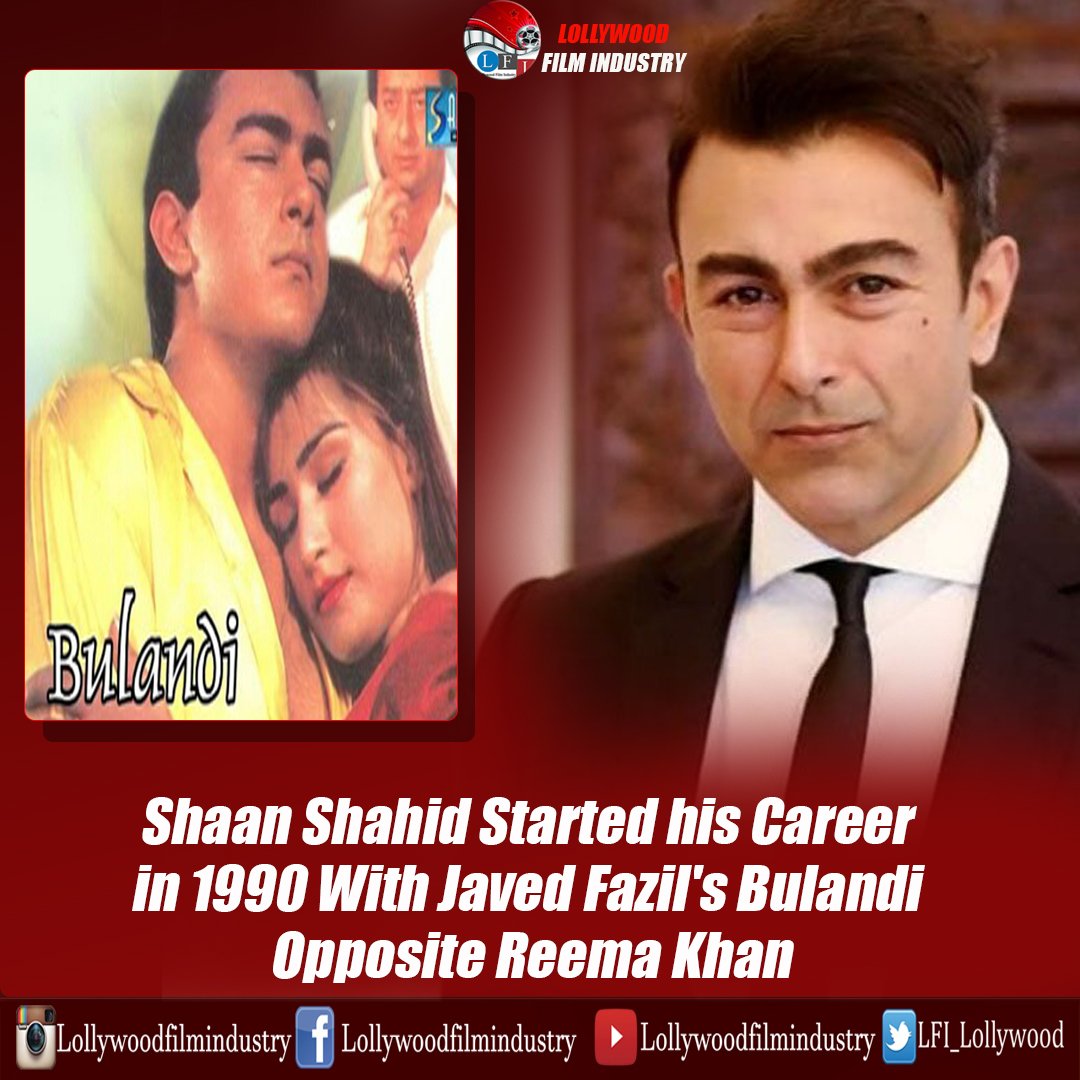 LFI_Lollywood's tweet photo. Veteran Film Star Shaan Shahid Started his Career Back in 1990 with Bulandi Opposite Reema Khan,Since Than Shaan has been Worked in Over 500 Films Including Urdu, Punjabi and English.
#Bulandi #ShaanShahid
#ReemaKhan #Films
#Lollywood #LollywoodFilmIndustry
#LFI https://t.co/qJAa0dwVYw