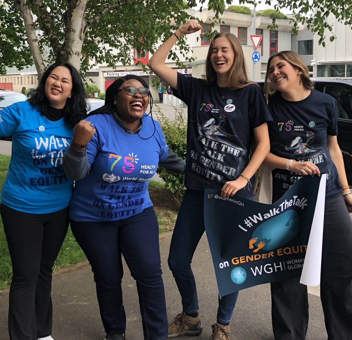 Susan Brown (@susanbglobal) on Twitter photo We are Walking the Talk for Gender Equity for the health workforce <a href="/WHO/">World Health Organization (WHO)</a> <a href="/womeningh/">Women In Global Health</a> <a href="/DrTedros/">Tedros Adhanom Ghebreyesus</a> We are Walking the Talk for Gender Equity for the health workforce <a href="/WHO/">World Health Organization (WHO)</a> <a href="/womeningh/">Women In Global Health</a> <a href="/DrTedros/">Tedros Adhanom Ghebreyesus</a>
