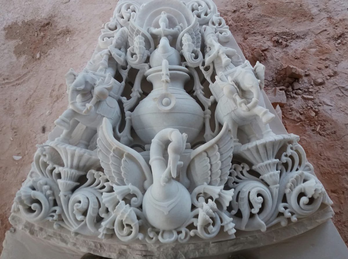 atulsompuraa's tweet photo. Temple work https://t.co/F6pn2XGm3I