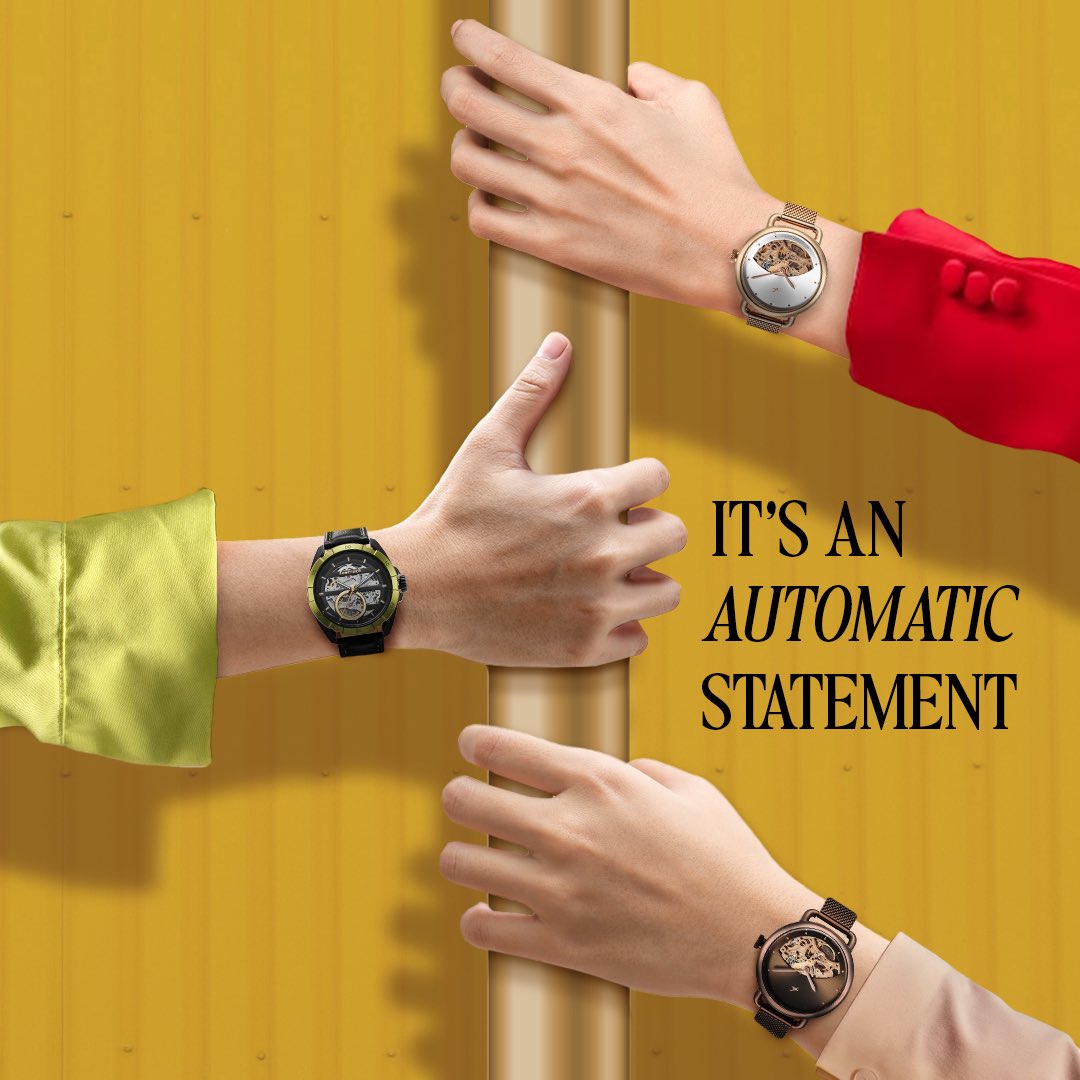 Reveal your Classick moves with Fastrack Automatics. Check out bit.ly/3BItwCN to Shop Now on @myntra or visit your nearest Fastrack stores now! #Fastrack #FastrackWorld #FastrackAutomatics #Classick!