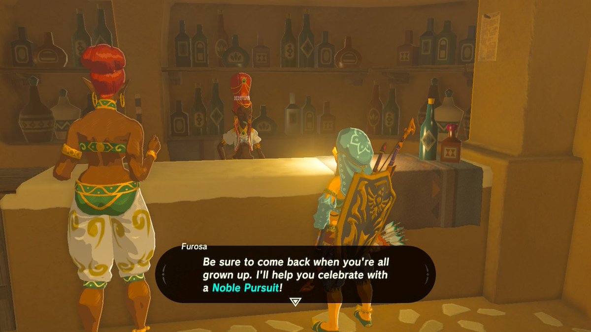 Narusan13 on Twitter "Link can finally have his Noble Pursuit 🥹💖 botw