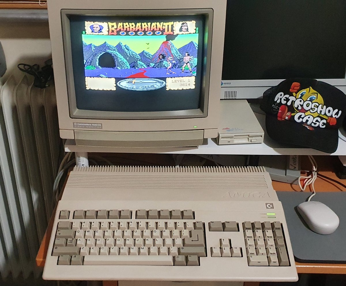 PanosRetroshowc's tweet photo. BARBARIAN II #RETROGAMING #retrogames #retrogame #retrogamer #RetroGameSearch #Videogame #videogames #videogaming #gamergirl #gamers #gamer #GamersUnite #oldschool #gamerlife #videogames #slashemup #palacesoftware #Amiga500 #AtariST #actiongame https://t.co/lEJ3NPALWc