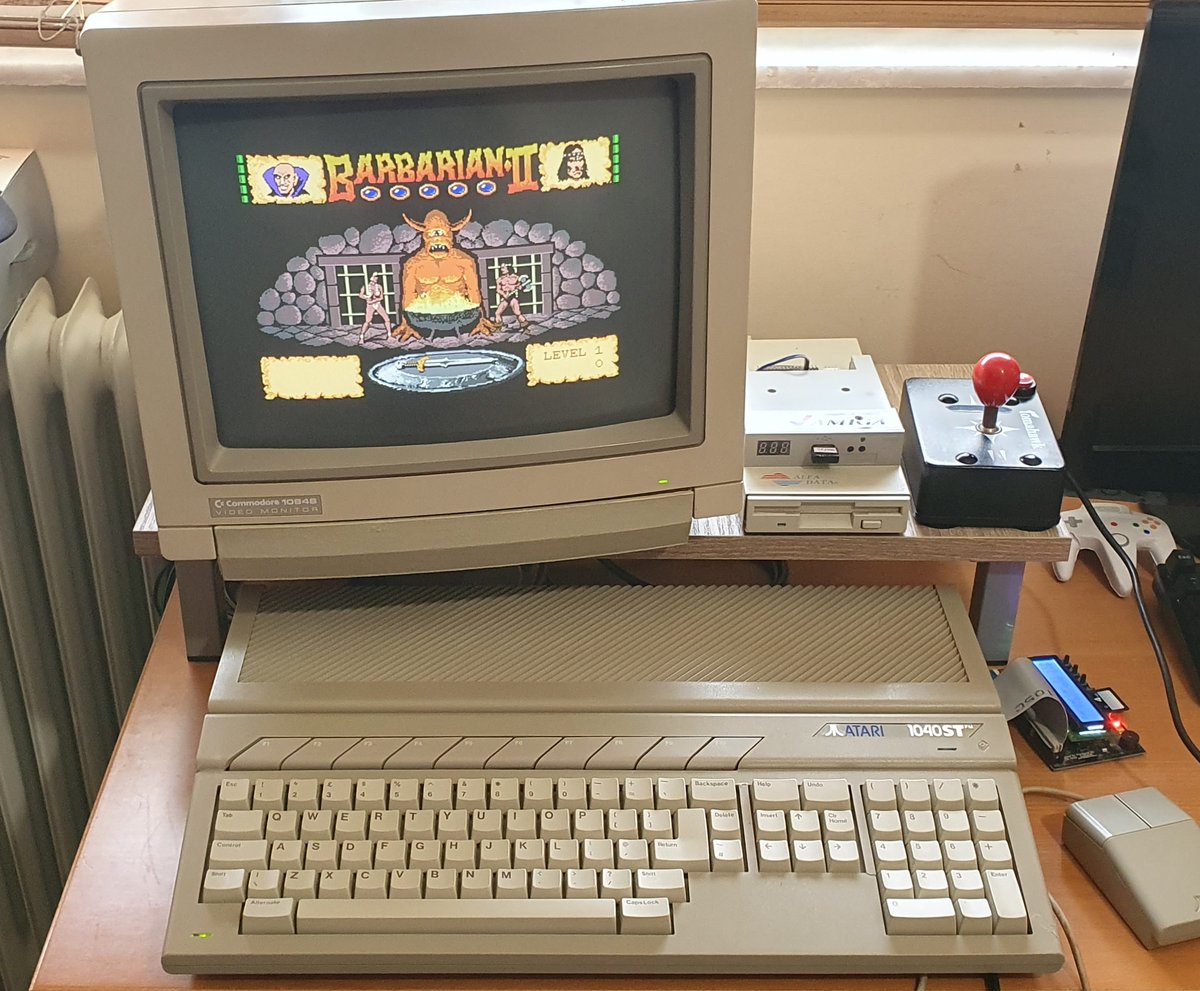PanosRetroshowc's tweet photo. BARBARIAN II #RETROGAMING #retrogames #retrogame #retrogamer #RetroGameSearch #Videogame #videogames #videogaming #gamergirl #gamers #gamer #GamersUnite #oldschool #gamerlife #videogames #slashemup #palacesoftware #Amiga500 #AtariST #actiongame https://t.co/lEJ3NPALWc