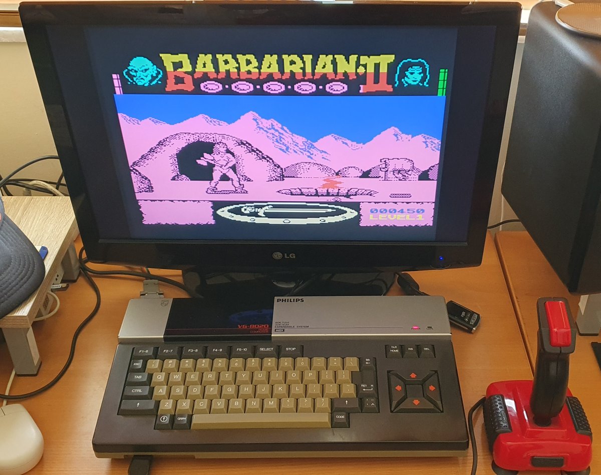 PanosRetroshowc's tweet photo. BARBARIAN II #RETROGAMING #retrogames #retrogame #retrogamer #RetroGameSearch #Videogame #videogames #videogaming #gamergirl #gamers #gamer #GamersUnite #oldschool #gamerlife #videogames #slashemup #palacesoftware #MSX #C64 #CPC #commodore64 #amstrad https://t.co/wDztMFiTnA