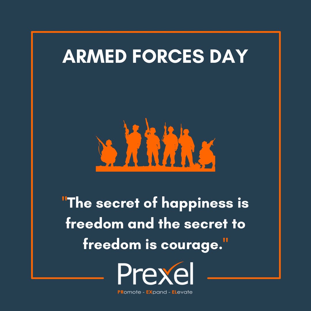 Prexel_win's tweet photo. Armed Forces Day '23

#world #international #armed #forces #army #society #navy #airforce #secure #security #nation #day  #armedforces #armedforcesday #armedforcesday2023 #promote #expand #elevate #empower #collaborate #prexel #prexelite #prexelites https://t.co/Uv9HQn7yVs
