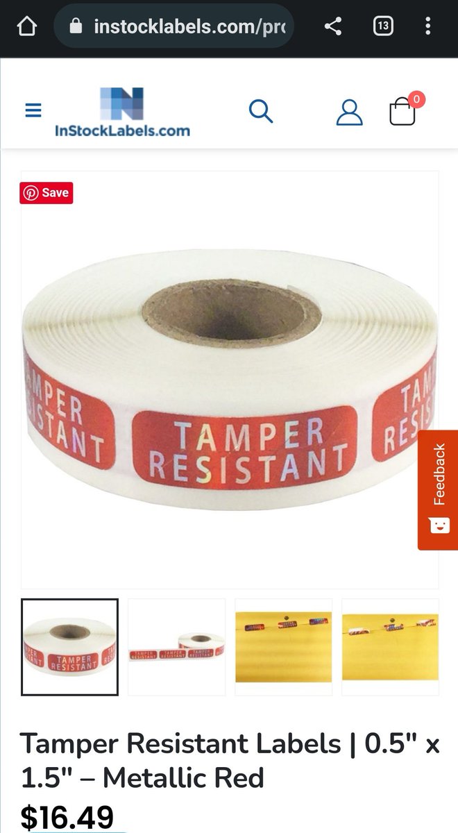 <a href="/SnowGuRb/">FRosTydaSnowMann🥶🔥🏆</a> These aren't even seals they are label stickers they sell online. Hope he trolling instocklabels.com/product/tamper…