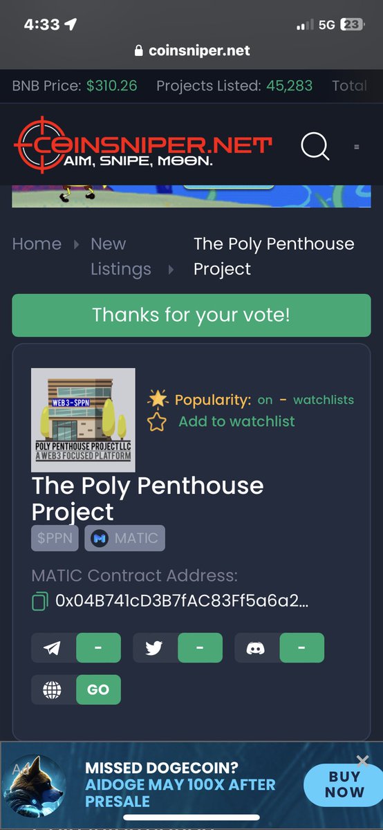30 #ōcash AND 10000 #ppn giveaway!!! All you gotta do is like, retweet, and tag someone who dosent follow @PolyPenthouse !!!! You guys have 24 hours!!!! :) I appreciate you guys and truly love all the care and support I've received from all of you throughout all of these spaces