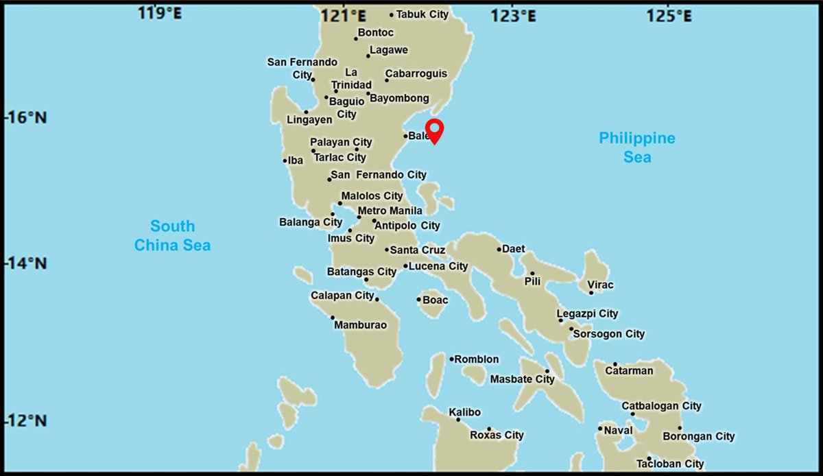 phitides_ph's tweet photo. #TidePH #TideAurora
#iExperience_AuroraTide
Tide Information No. 1
Date and Time: 21 May 2023 - 02:45 PM
Height <> 6.1
Level <> HIGH
Depth <> 055 kilometers
Location <> 15.39°N and 122.08°E at East 00° of Baler (Aurora)

This is an automatic tide.

https://t.co/v0PgnABvhe https://t.co/SMzO53L9J6