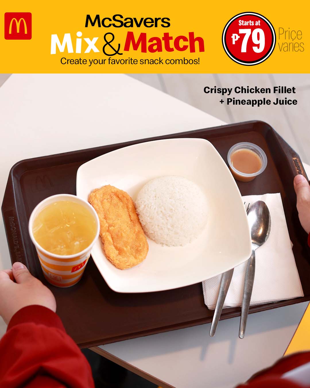 McDo Philippines on Twitter "can't go wrong with this McSavers Mix