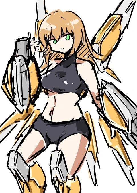 久々のメカ少女