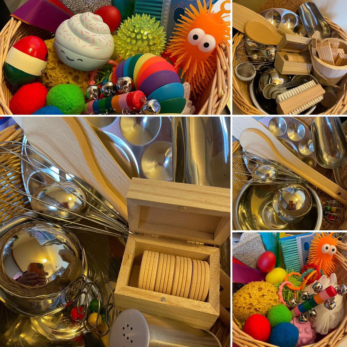 Sensory Treasures are a must for all ages, interests, needs…. 

Supporting…. 

#ChildLedPlay 
#Curiosity 
#Learning 
#BrainDevelopment
#MotorSkills 
#Listening
#Language
And more 

sensorytreasures.co.uk message me here ☝️ 

#AvailableToOrder #EYFS #EarlyLearning #Send #Asd